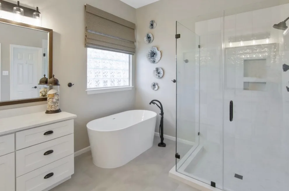 Restrooms by Anderson Remodeling - Photo 6