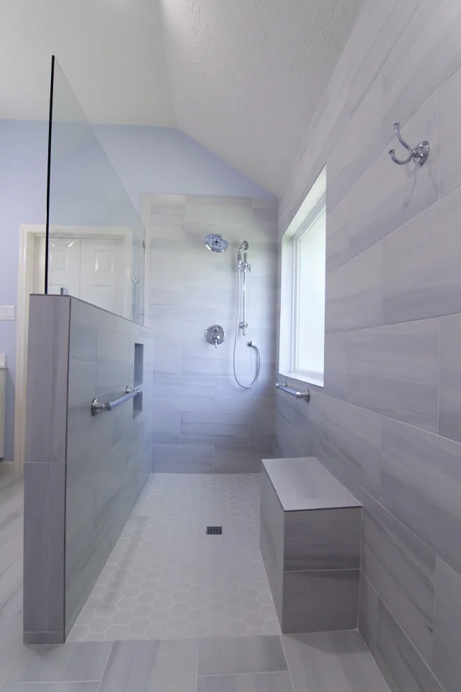 Restrooms by Anderson Remodeling - Photo 13