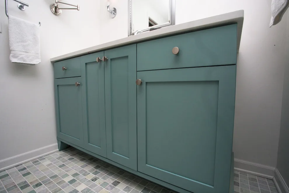 Master Bathroom with a Bay View by LaBonte Construction - Photo 2