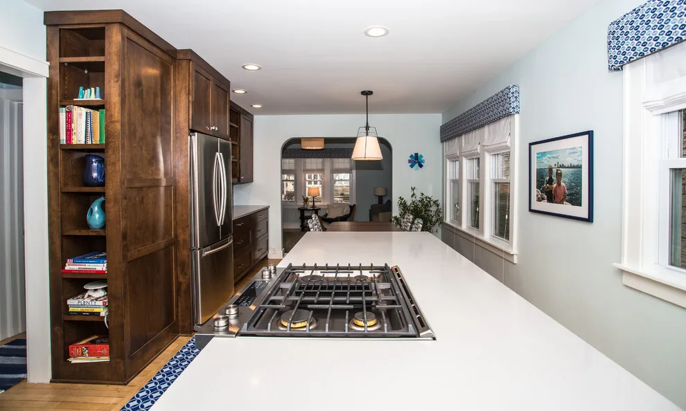 Bay View Offset Kitchen with Galley Design by LaBonte Construction - Photo 5