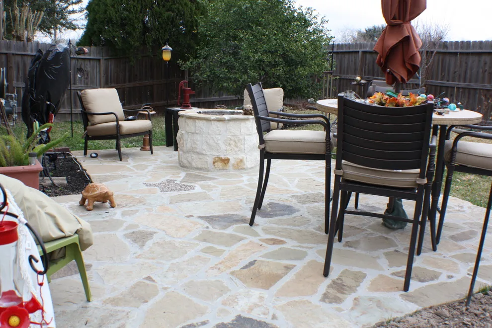 Bayou Bend Patio Screen and Fire Pit by Rick O's Construction And Remodeling - Photo 5