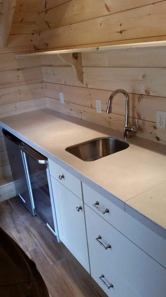 Coastal Shed Kitchen and Storage by Re-Modern Homes Inc/All Aspects Tile And Carpentry - Photo 3