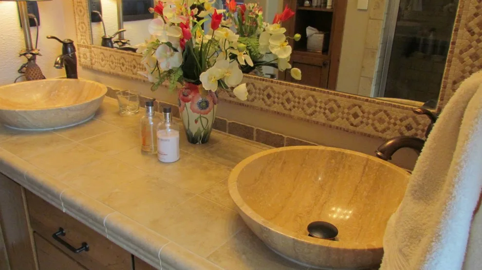 Bear Mountain Fireplace and Bathroom Renovation by Apex Building Services - Photo 6