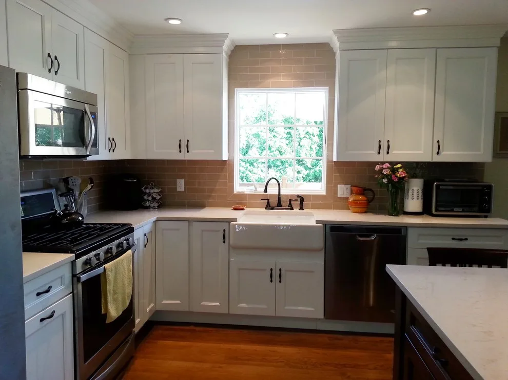 Elegant Two-Level Kitchen by Heinold Home Improvement LLC - Photo 5