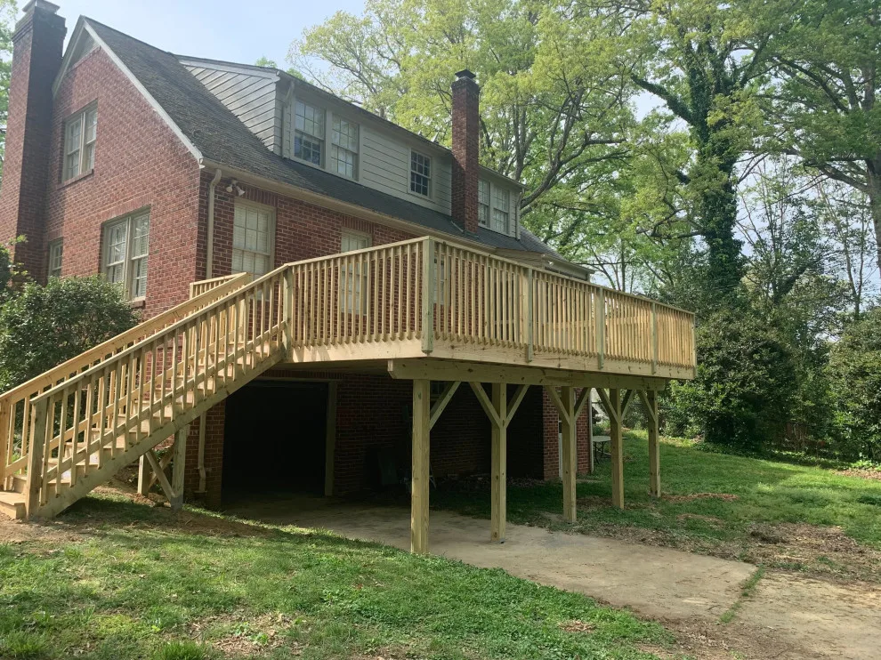 Elegant Deck Creation and Construction by Roofing Exteriors Pro - Photo 2