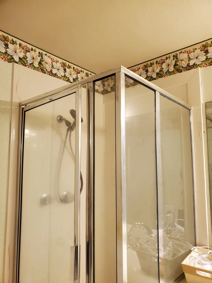 Stunning Blue Pebble Creek Bathroom Makeover by Buck The Builder - Photo 28