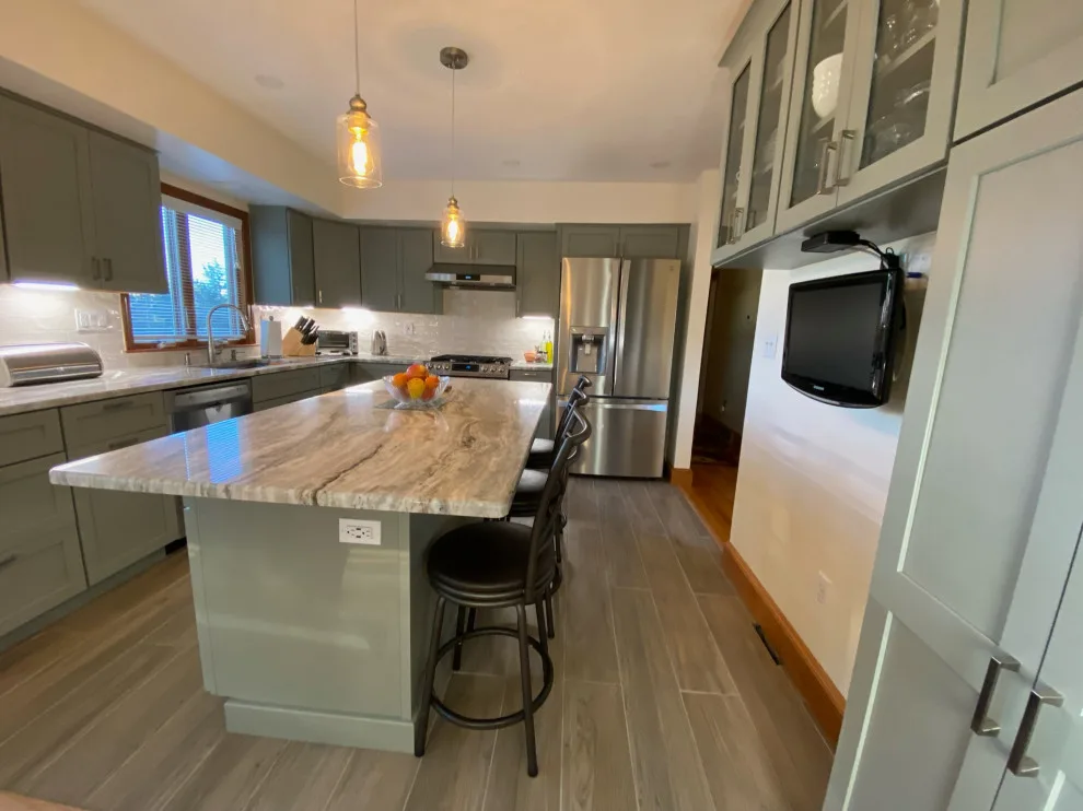 Stunning Kitchen Renovation by New England Construction And Properties, LLC - Photo 9