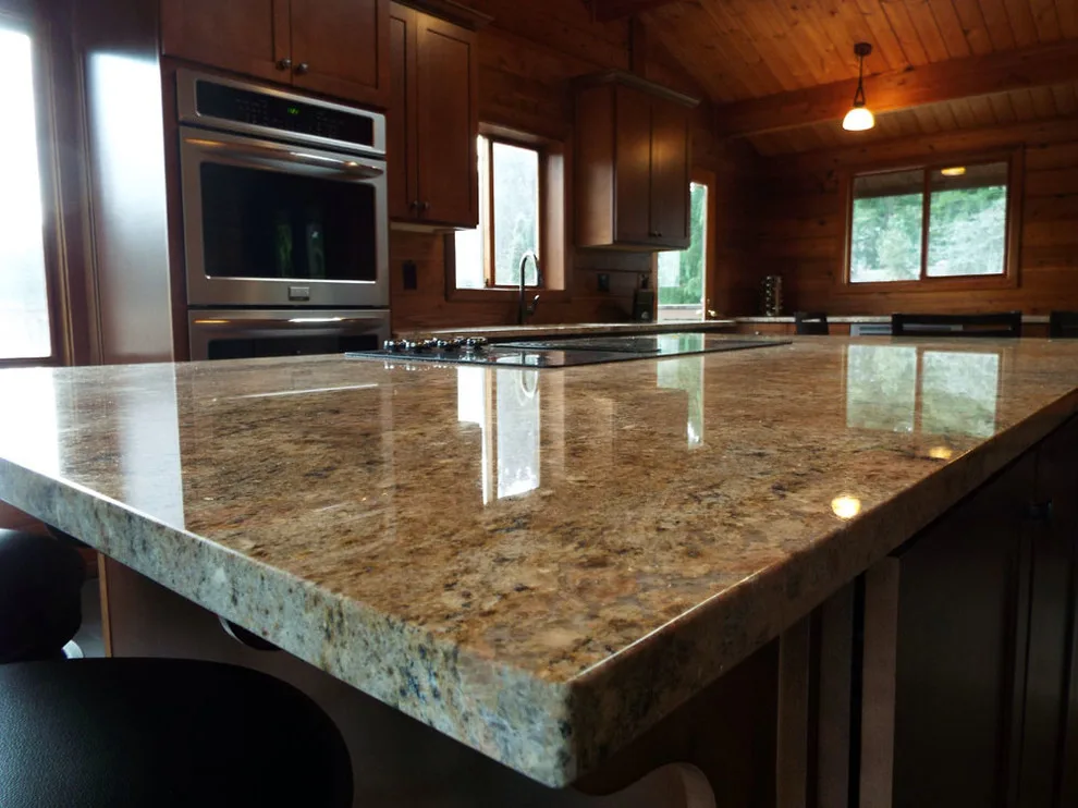 Charming Renovation of a Log Cabin Kitchen by Gesang Remodeling - Photo 6