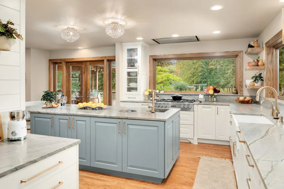 Charming Family Space, Kitchen, Bar, and Bathroom! by Blue Water Design Build - Photo 7