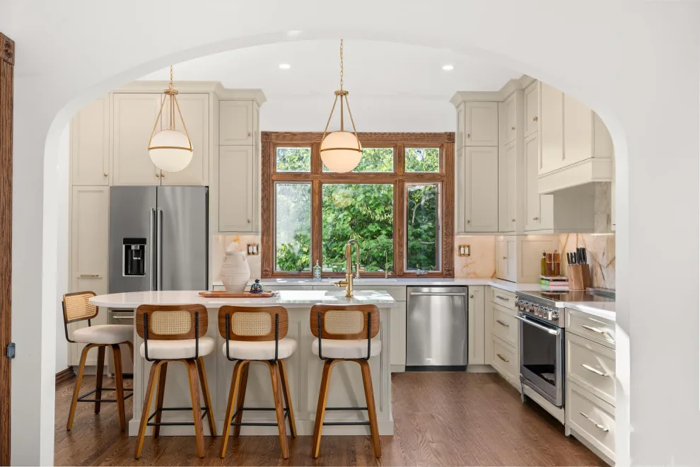 Contemporary Organic Transitional Kitchen - Lombard by Carpentry With Integrity, Inc. - Photo 8