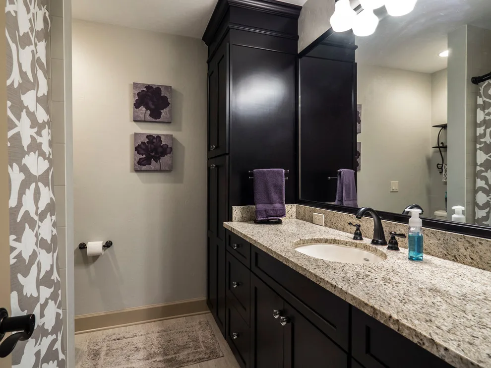 Hall Bath Transformation by Robinson Renovation & Custom Homes, Inc. - Photo 2