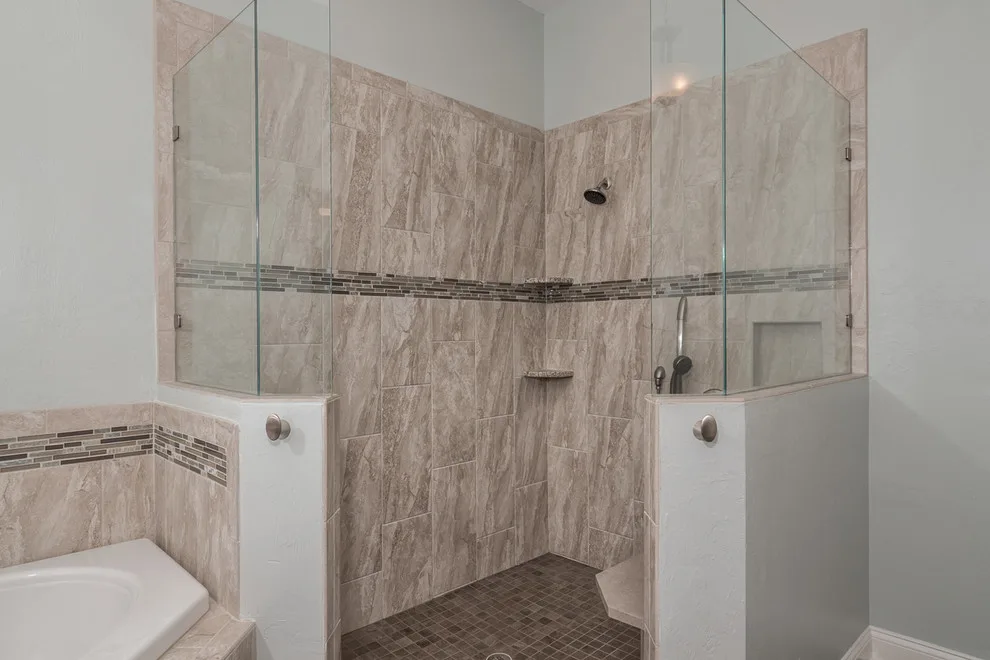 Master Bath Renovation with ADA Improvements: Before and After by Robinson Renovation & Custom Homes, Inc. - Photo 2