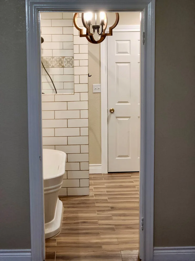 Master Bathroom Renovation: Before and After by A & T Designs And Remodel - Photo 9