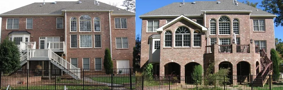Before and After Photos Side by Side by North Carolina Custom Construction, LLC - Photo 17