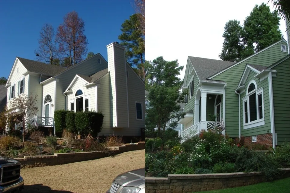 Before and After Photos Side by Side by North Carolina Custom Construction, LLC - Photo 8