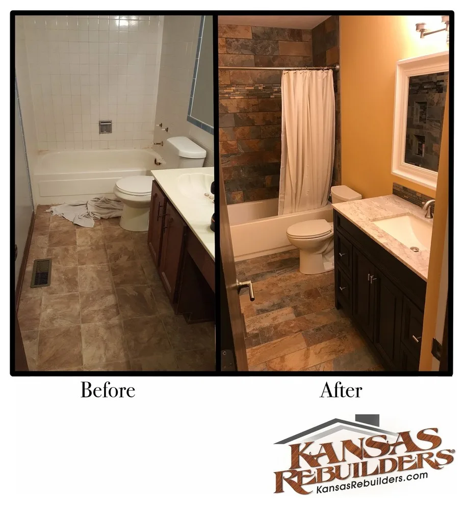 Before and After Comparisons by Kansas Rebuilders - Photo 5