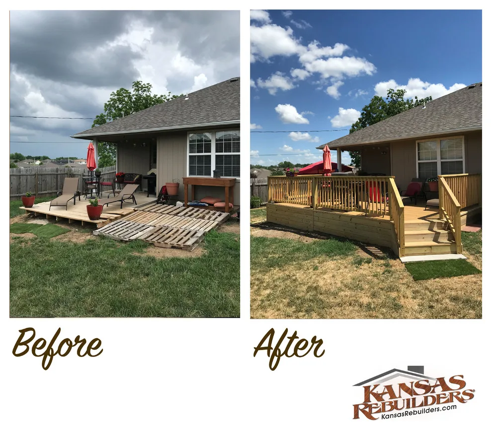 Before and After Comparisons by Kansas Rebuilders - Photo 6