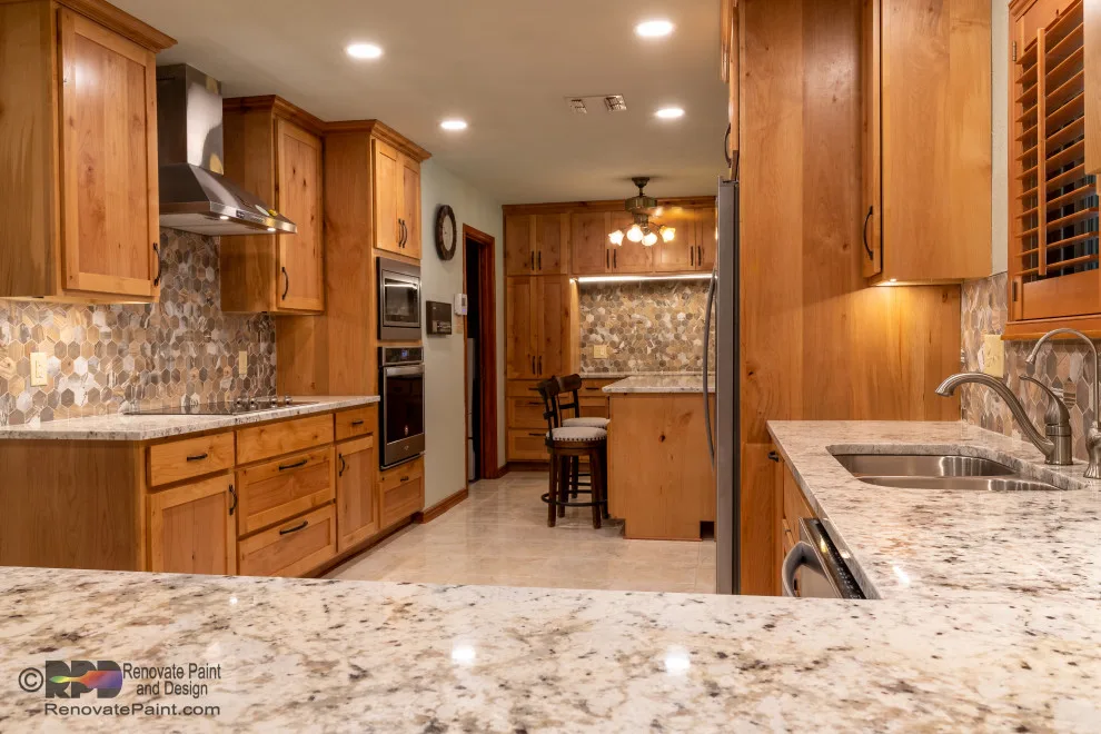 Kitchen Renovation and Wet Bar Expansion by Renovate Paint And Design - Photo 7