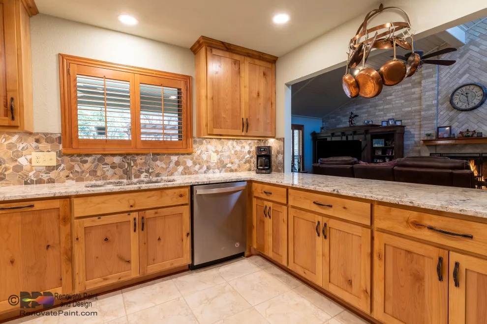 Kitchen Renovation and Wet Bar Expansion by Renovate Paint And Design - Photo 16