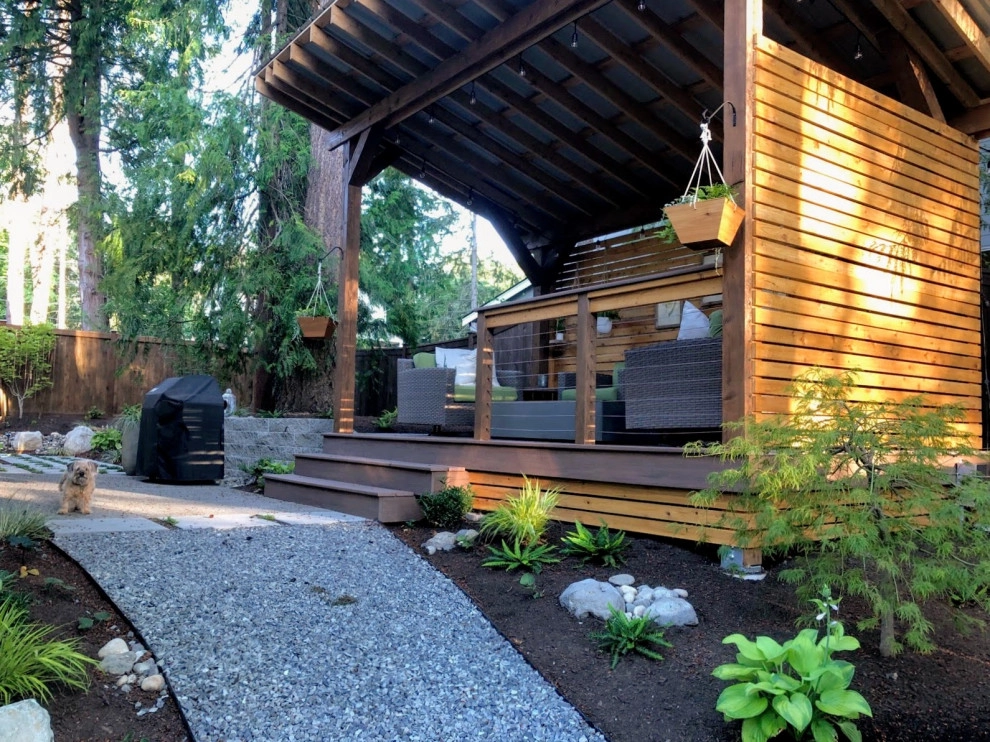 Covered Outdoor Living by In Harmony Sustainable Landscapes - Photo 6