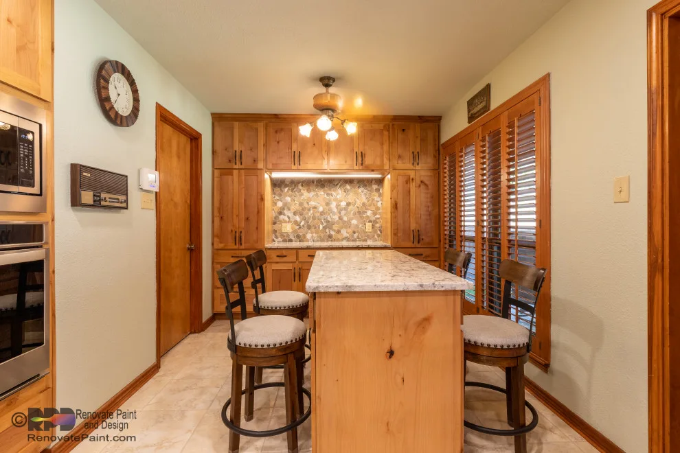 Kitchen Renovation and Wet Bar Expansion by Renovate Paint And Design - Photo 3