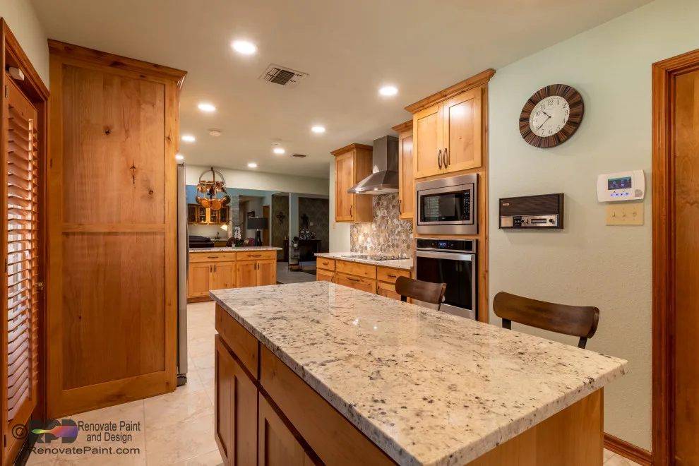 Kitchen Renovation and Wet Bar Expansion by Renovate Paint And Design - Photo 2