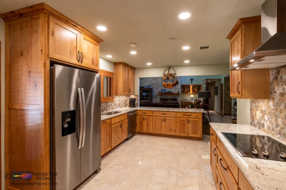 Kitchen Renovation and Wet Bar Expansion by Renovate Paint And Design - Photo 4