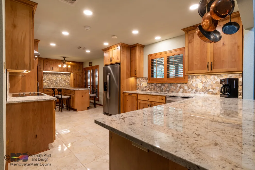 Kitchen Renovation and Wet Bar Expansion by Renovate Paint And Design - Photo 14