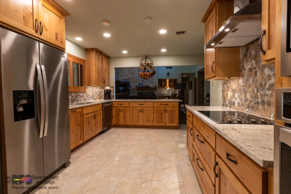 Kitchen Renovation and Wet Bar Expansion by Renovate Paint And Design - Photo 15