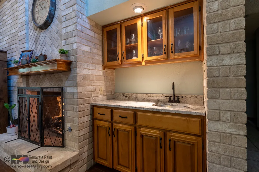 Kitchen Renovation and Wet Bar Expansion by Renovate Paint And Design - Photo 10