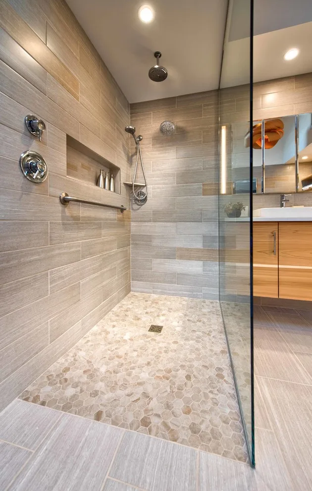 Contemporary Spa-Like Master Bathroom by Ealy Construction - Photo 7