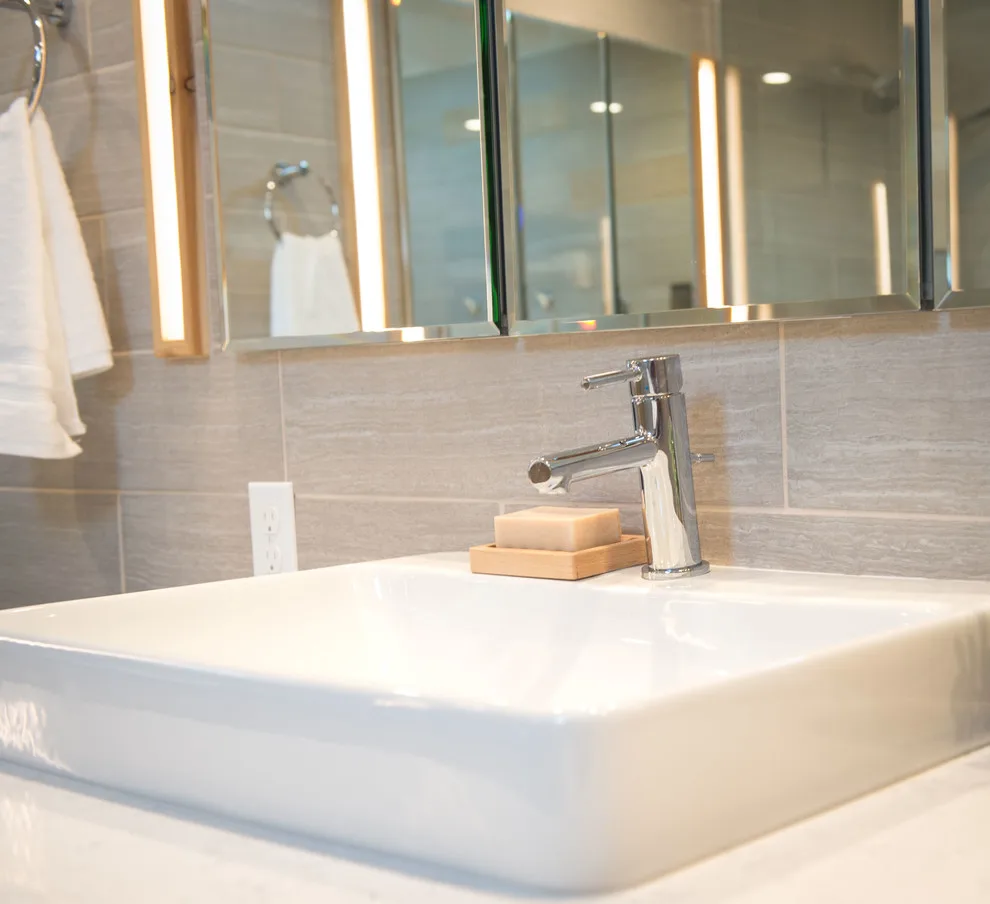 Contemporary Spa-Like Master Bathroom by Ealy Construction - Photo 6