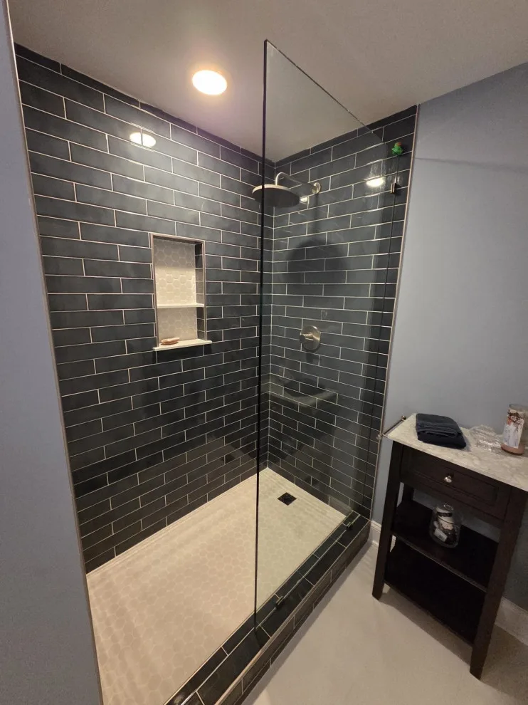 Modern Bathroom Renovation in Charlotte, NC by Building Impact LLC - Photo 6