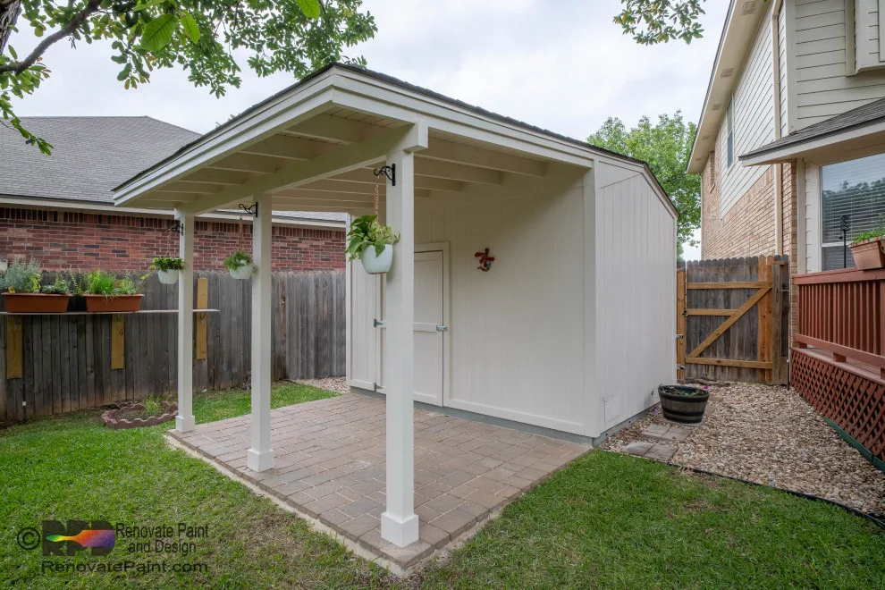 Patio Shed Construction by Renovate Paint And Design - Photo 4