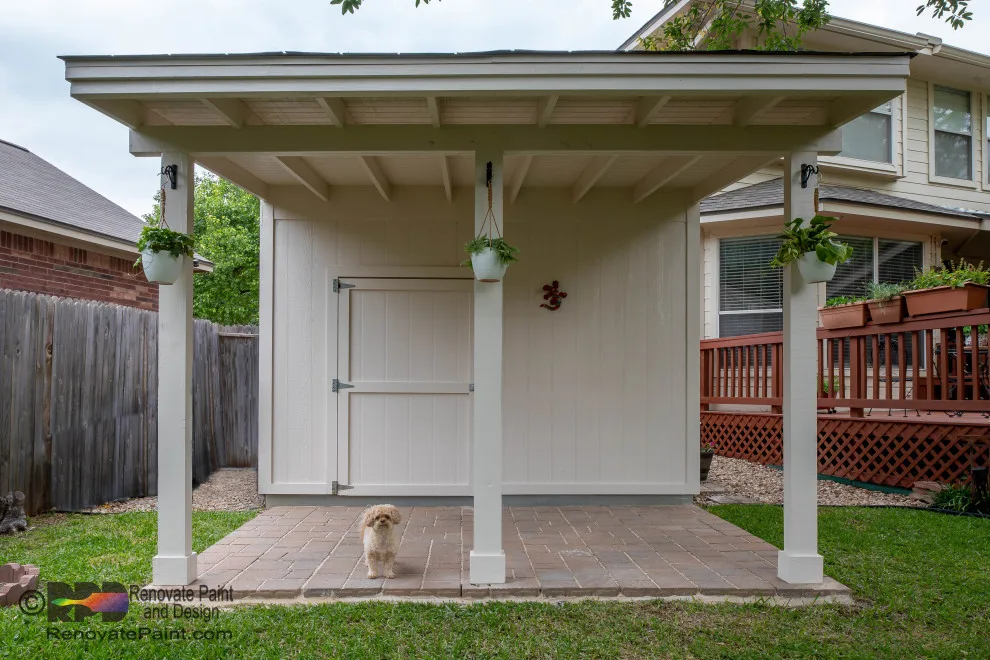 Patio Shed Construction by Renovate Paint And Design - Photo 3