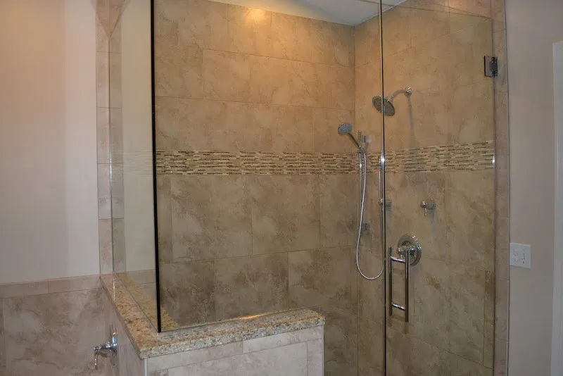 Neutral Transitional Bathroom by Primo J W Skutnik Custom Builder Inc - Photo 2