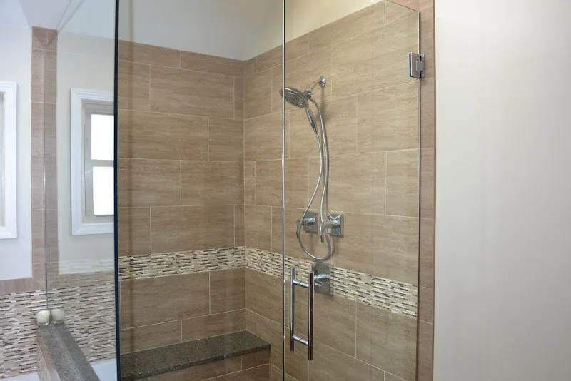 Neutral Transitional Bathroom by Primo J W Skutnik Custom Builder Inc - Photo 5