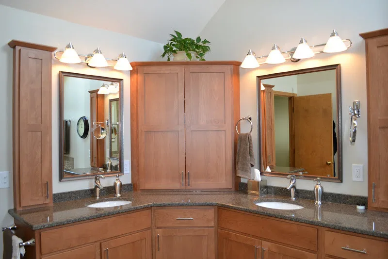 Neutral Transitional Bathroom by Primo J W Skutnik Custom Builder Inc - Photo 3
