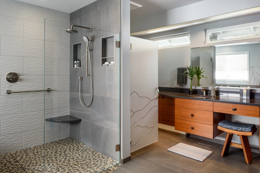 Japanese-Inspired Elegance in Bellevue Master Bathroom by McAdams Remodeling & Design - Photo 9