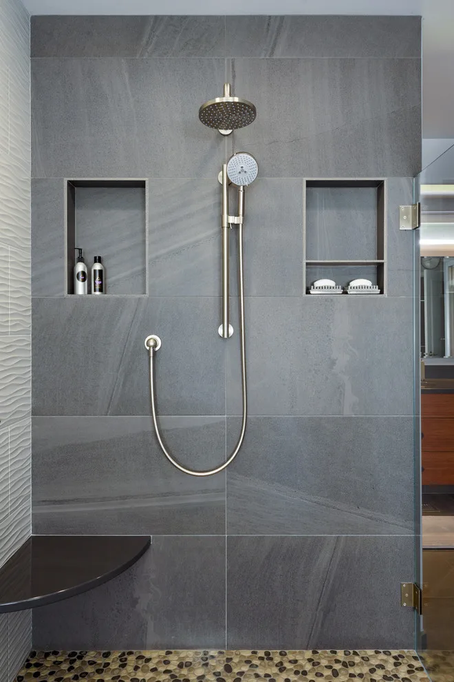 Japanese-Inspired Elegance in Bellevue Master Bathroom by McAdams Remodeling & Design - Photo 2