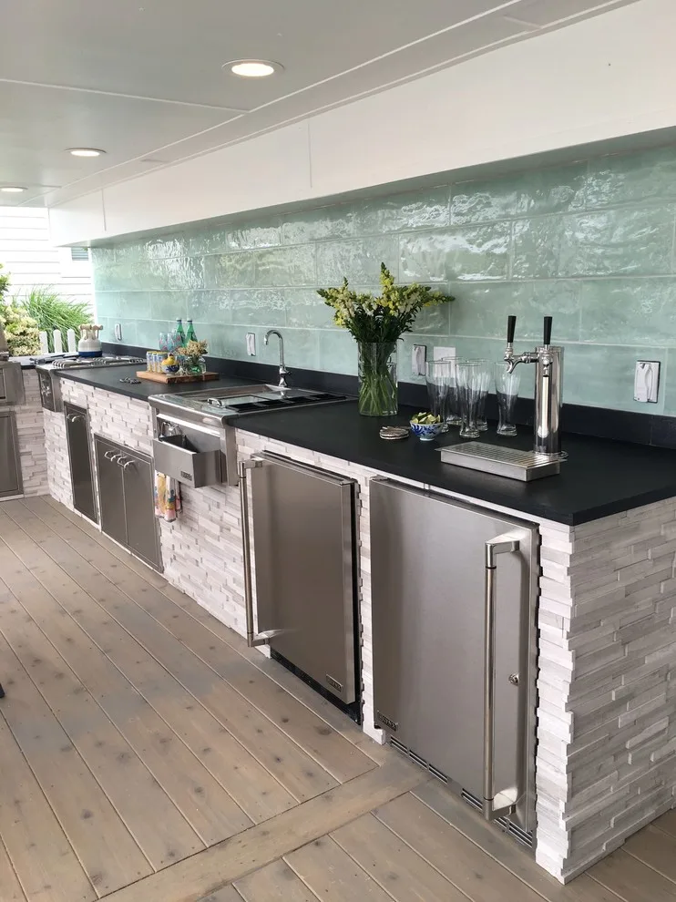 Bethany Beach Al fresco Kitchen by Chester County CraftWorks - Photo 2