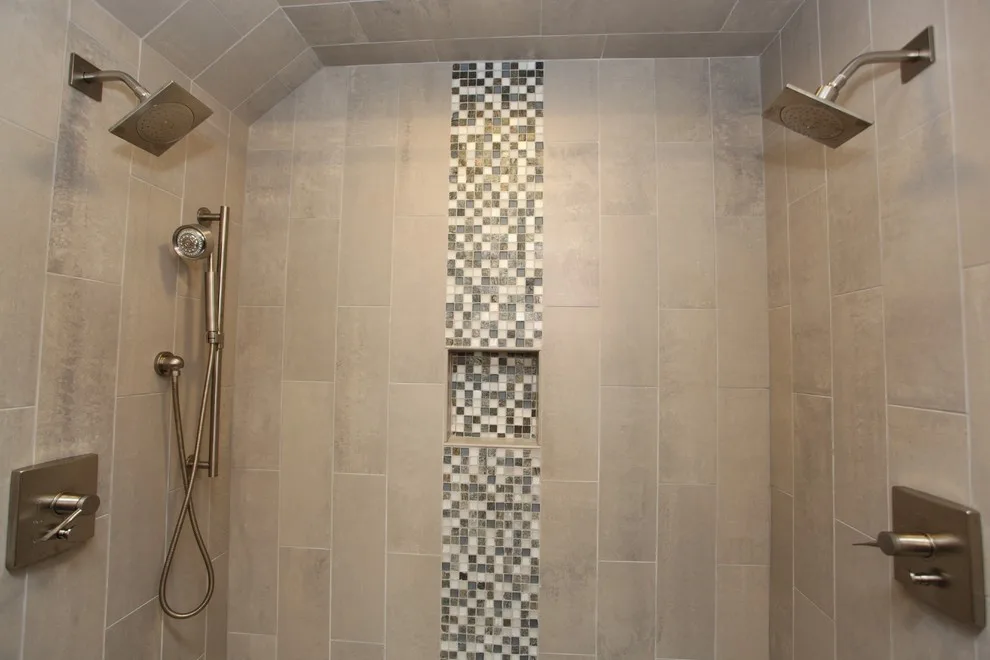 Traditional Master Bath Renovation with a Modern Touch by Booher Remodeling Company - Photo 6