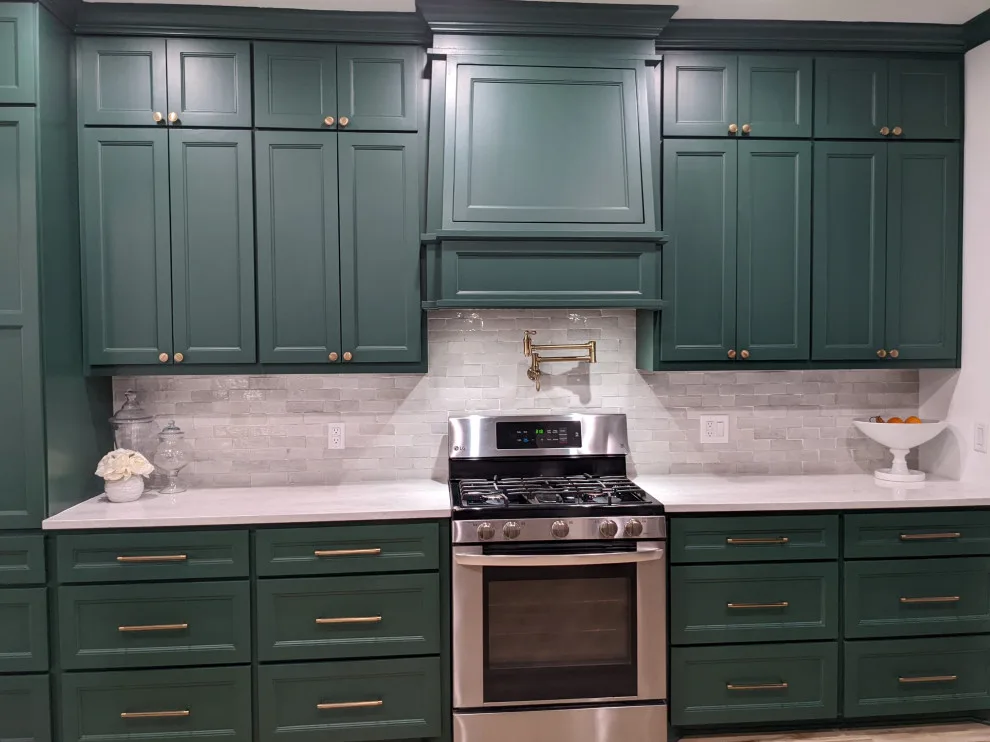 Pool Table Green Kitchen by Prime & Precision - Photo 18
