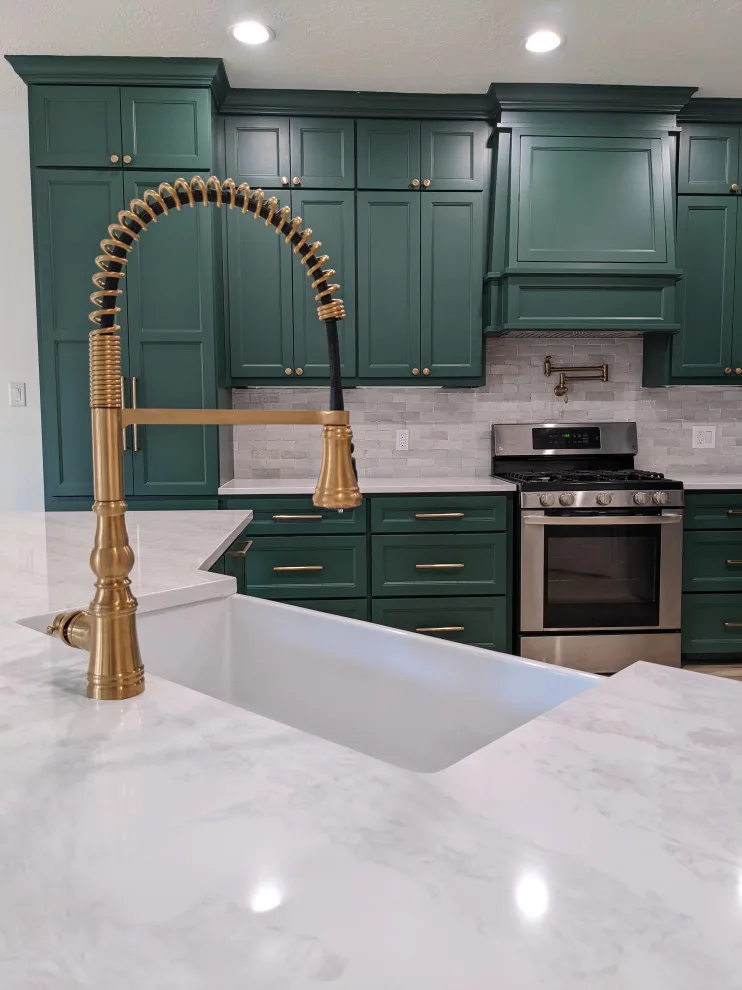 Pool Table Green Kitchen by Prime & Precision - Photo 47