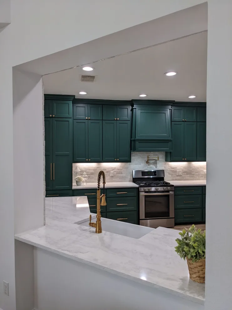 Pool Table Green Kitchen by Prime & Precision - Photo 19