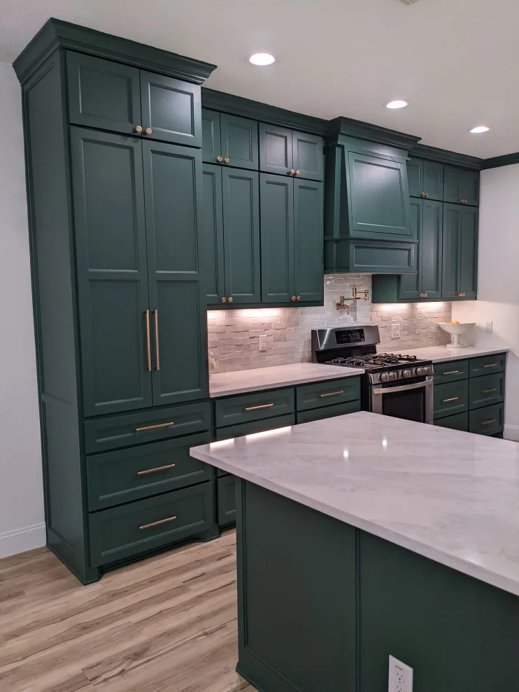 Pool Table Green Kitchen by Prime & Precision - Photo 10