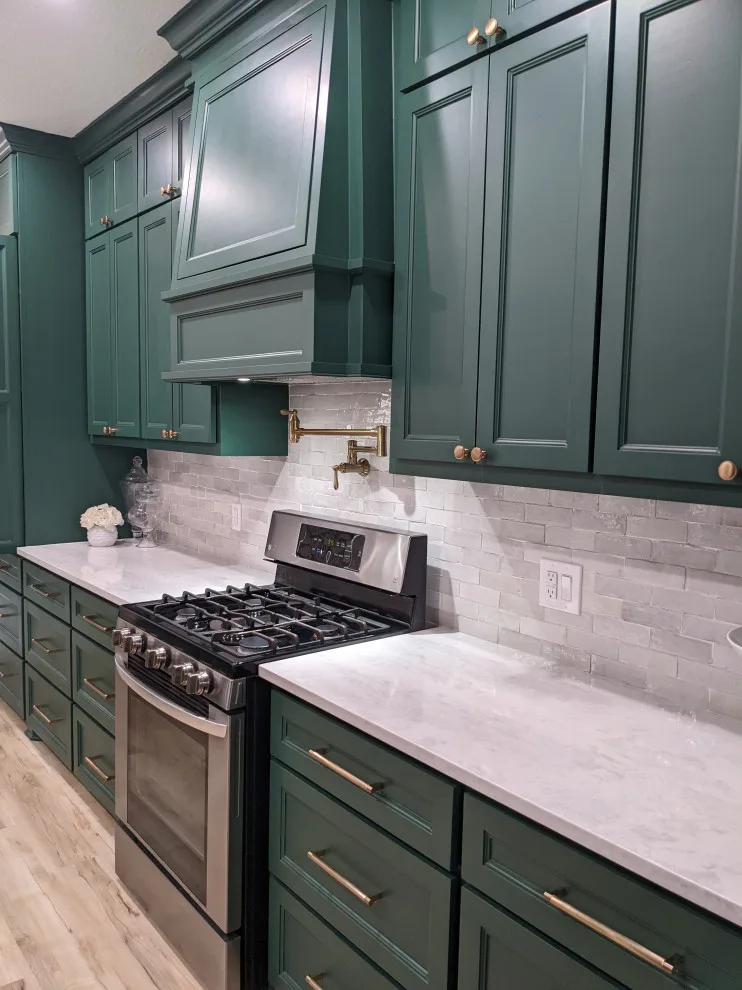 Pool Table Green Kitchen by Prime & Precision - Photo 37