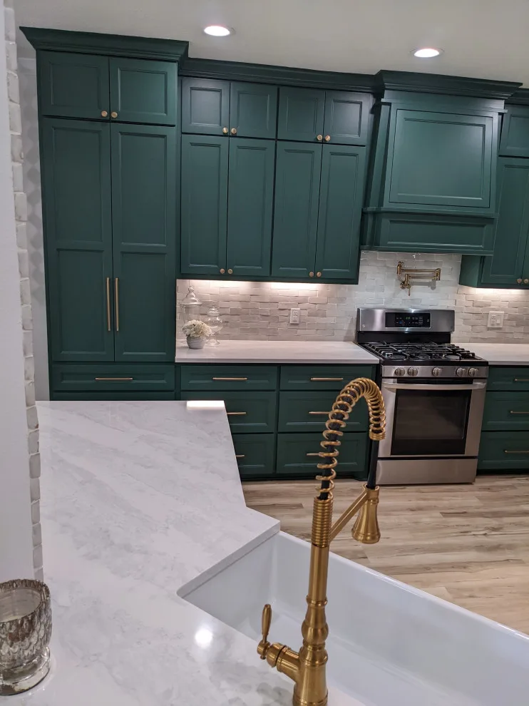 Pool Table Green Kitchen by Prime & Precision - Photo 57