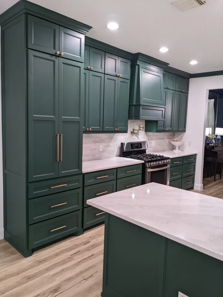 Pool Table Green Kitchen by Prime & Precision - Photo 7