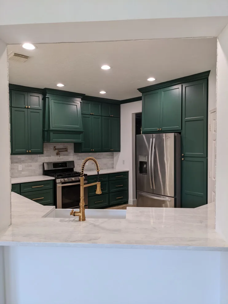 Pool Table Green Kitchen by Prime & Precision - Photo 45